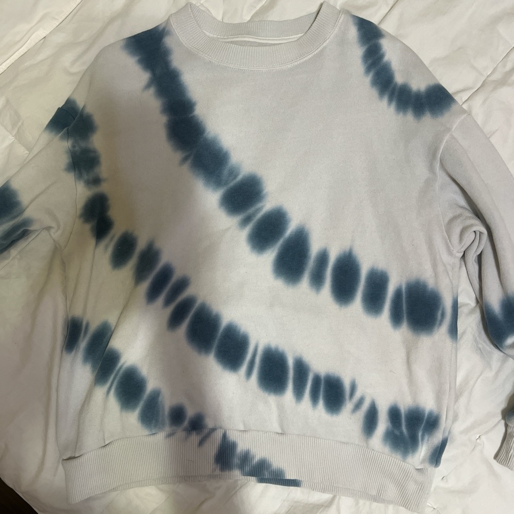 tie dye American eagle sweatshirt
